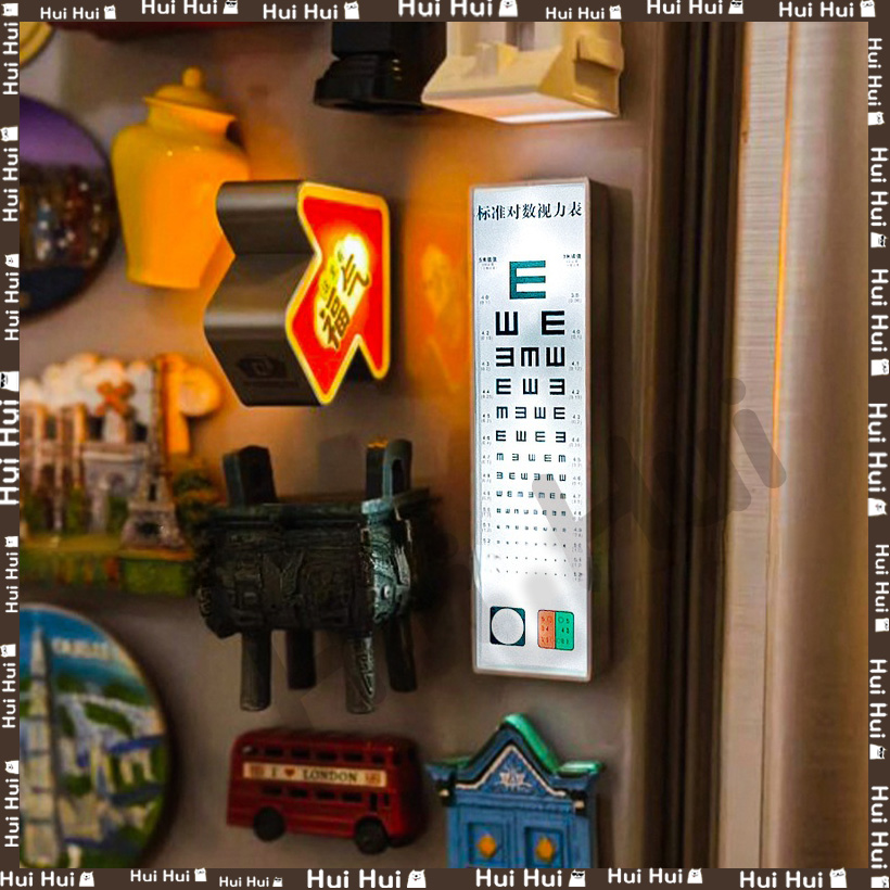 Magnetic Letter Board - 2025 criativo simulado miniatura olho gráfico