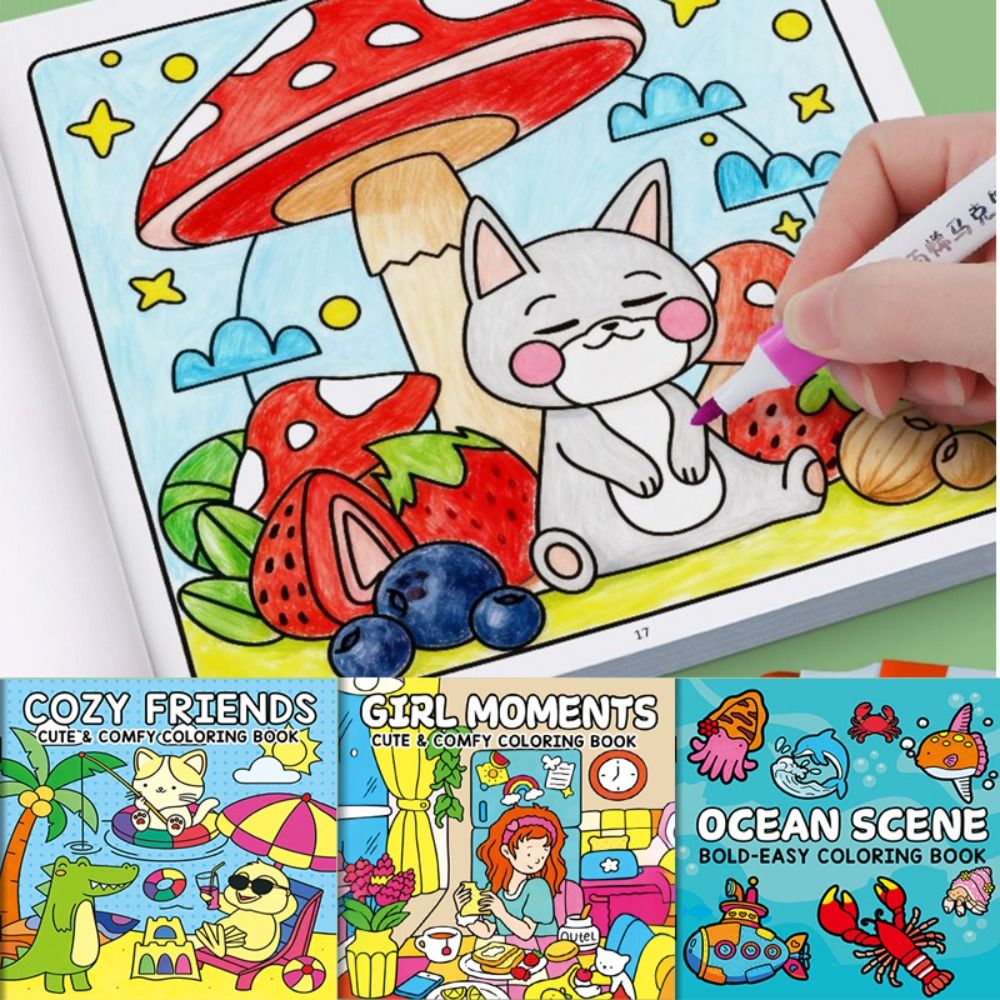 Kids Education Drawing - Criativo diy livro de colorir brinquedos