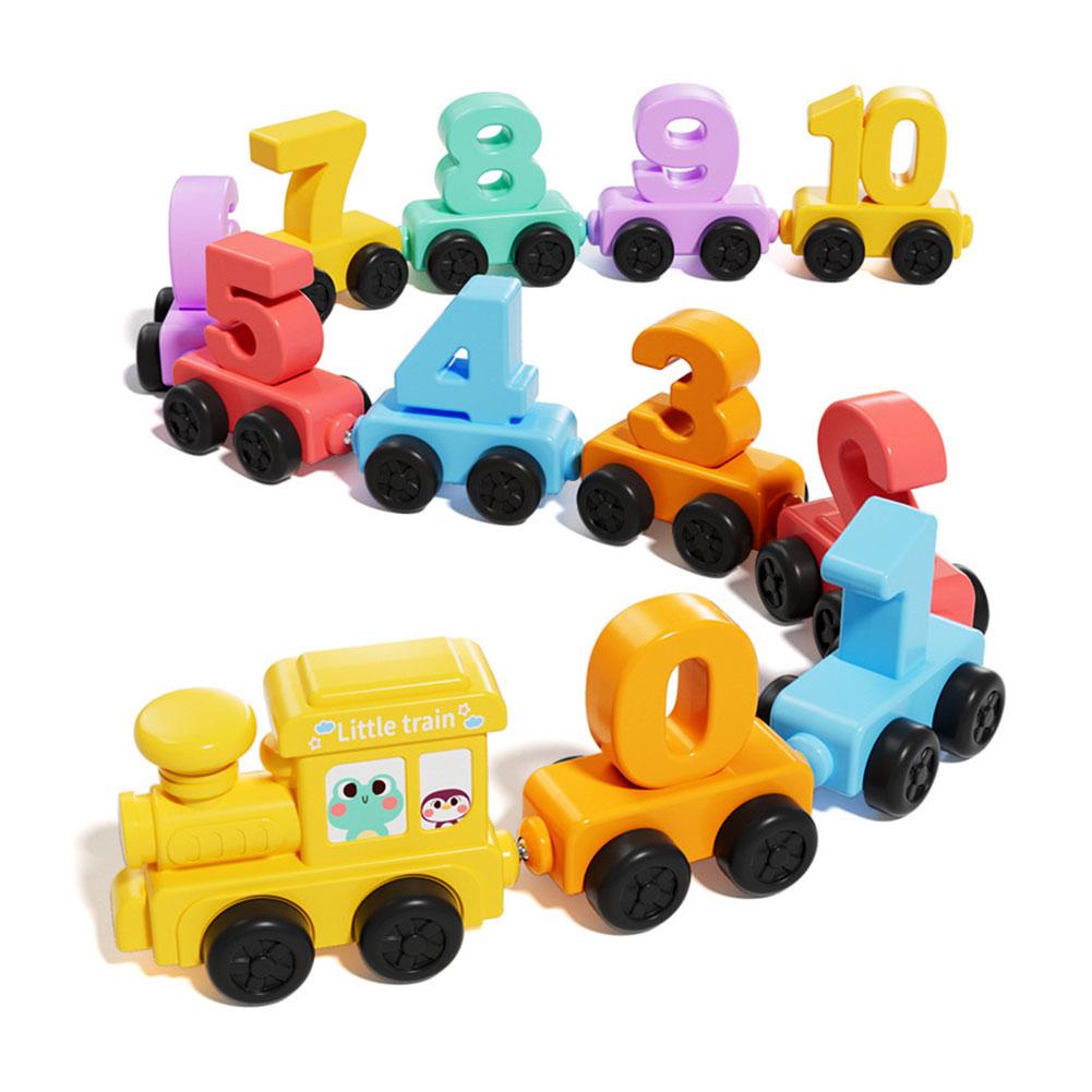 Kids Education Product - Conjunto de Brinquedos Educativos Montessori Trem