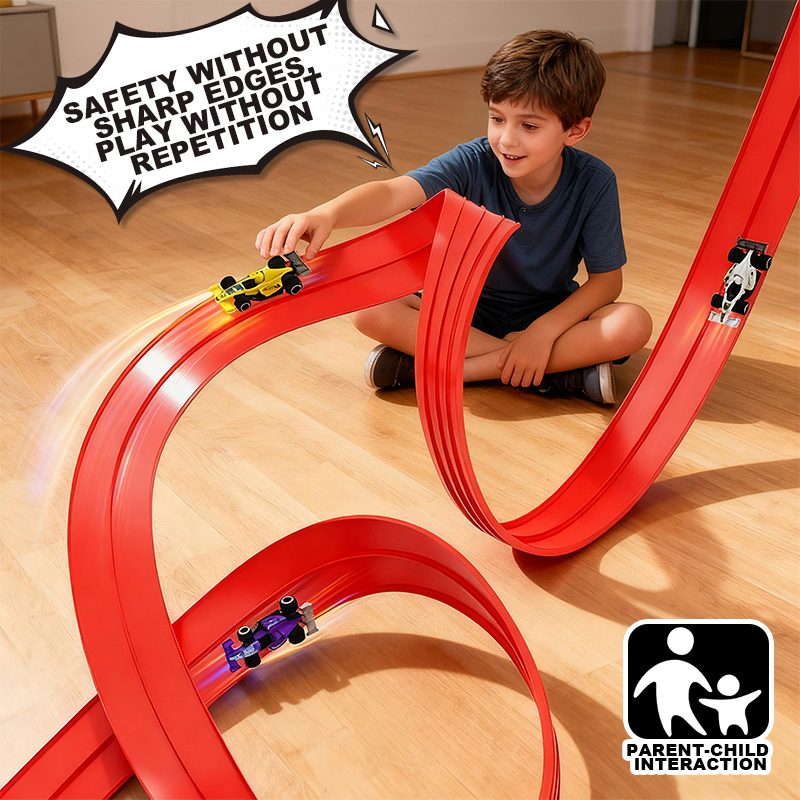 Kids Education Product - Carro de pista de montagem livre