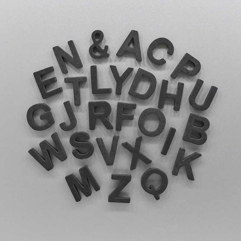Magnetic Letter Board - Inglês letras geladeira adesivos de decoração