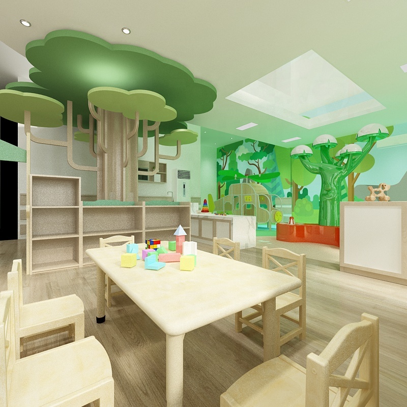 Kids Education Center - Conjunto de Móveis para Crianças em