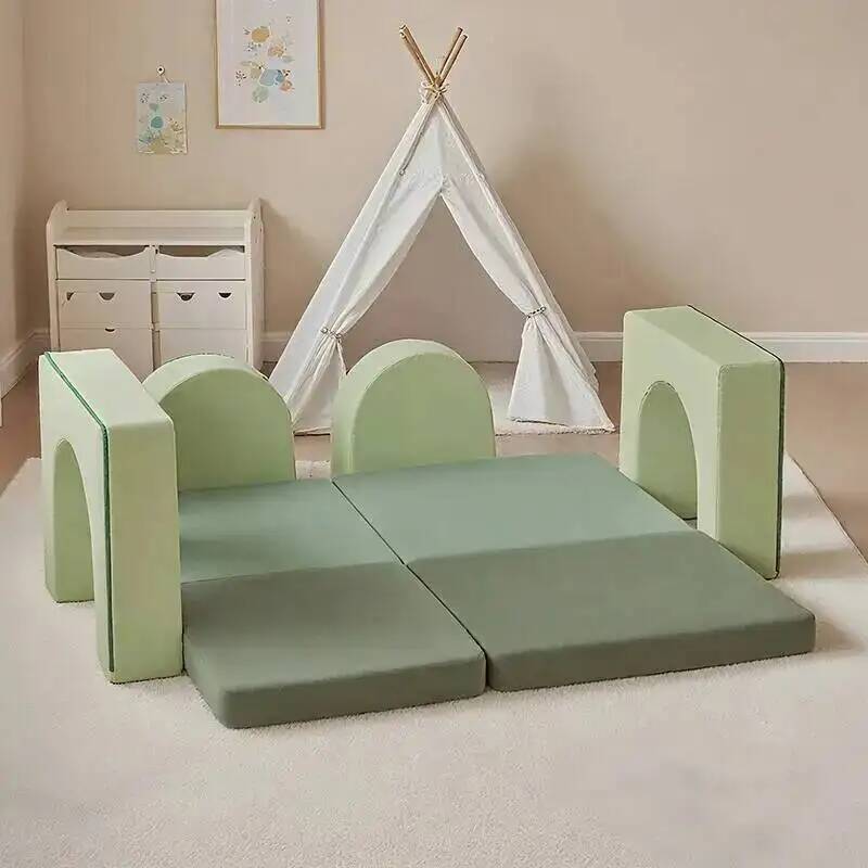 Kids Education Center - Tapete de Atividades Modular para Bebês,