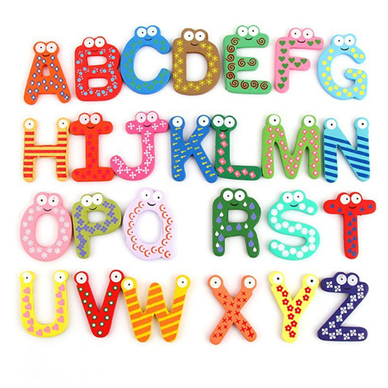 Magnetic Letter Board - Aprendizagem magnética Alfabeto Letras Ímãs de