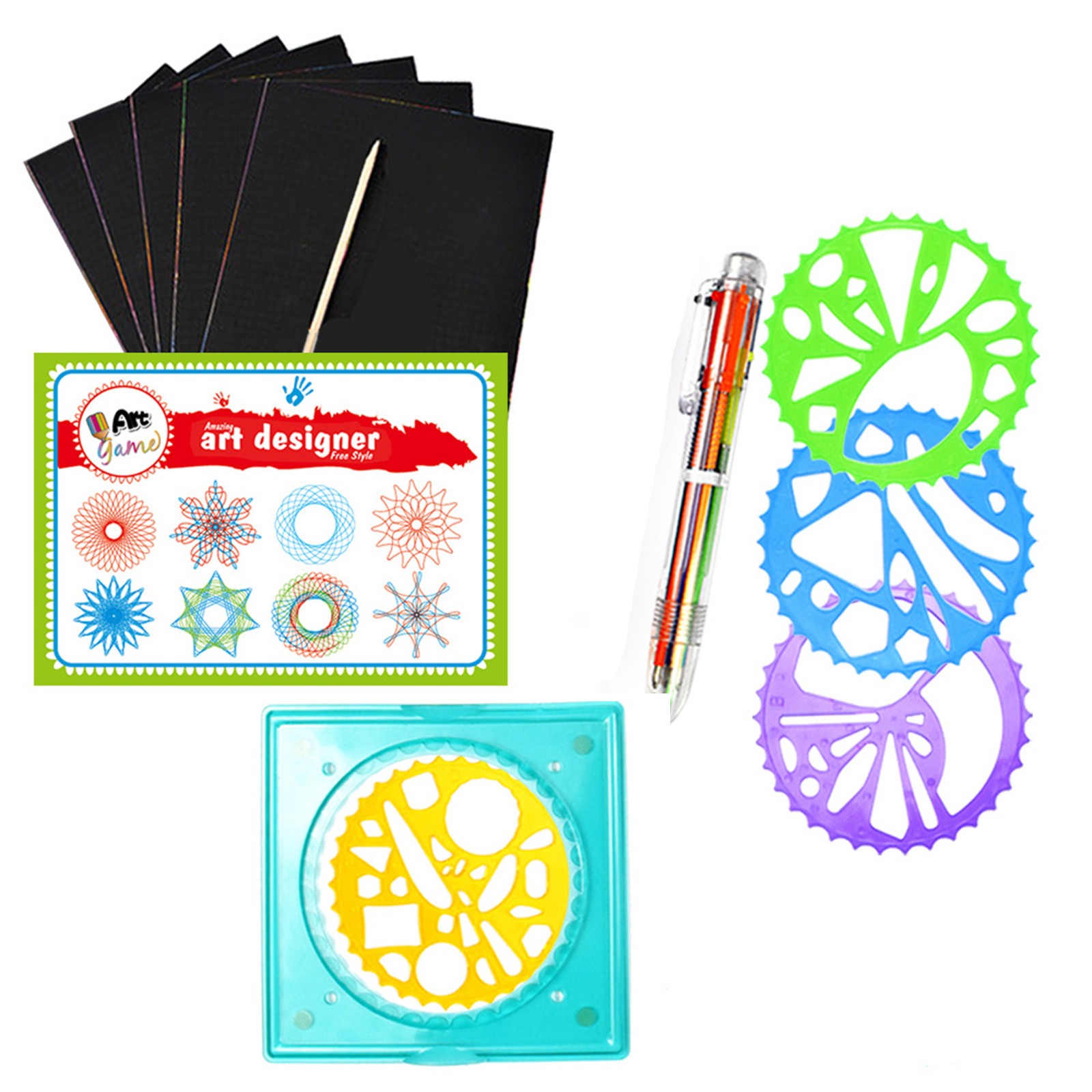 Conjunto de Spirografos Colori - Kids Education Drawing avaliação e preço