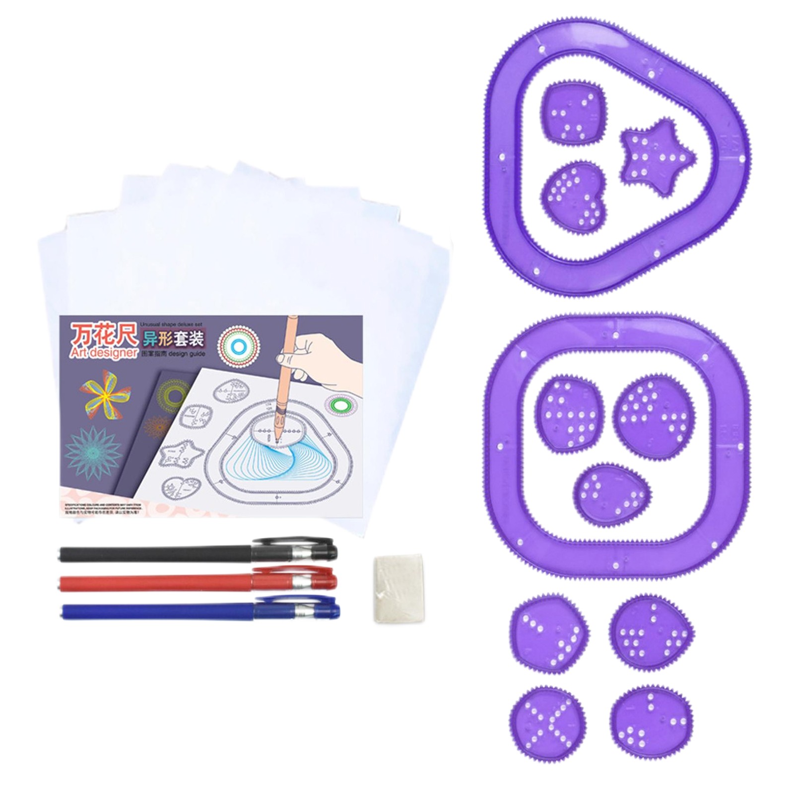 Conjunto de Spirografos Colori - Kids Education Drawing avaliação e preço