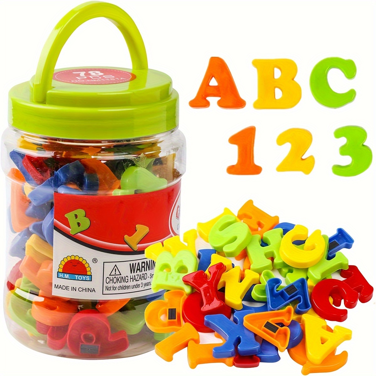78 pçs letras magnéticas númer - Kids Education Number avaliação e preço
