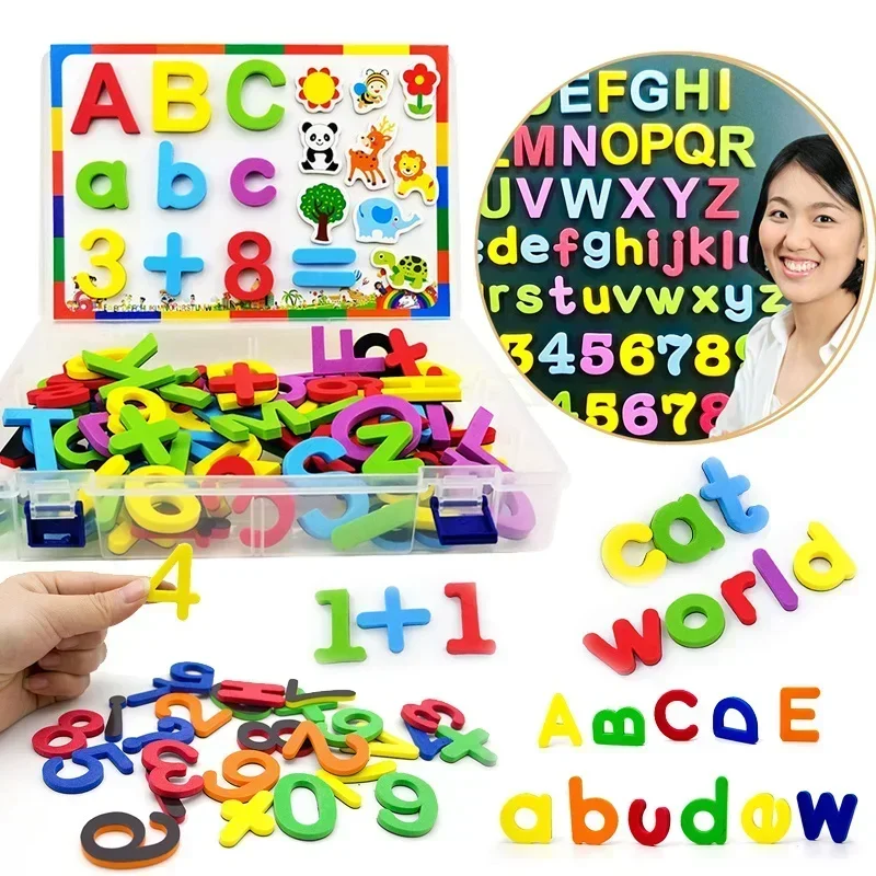 NOVO Conjunto de Letras Magnét - Magnetic Letter Board avaliação e preço