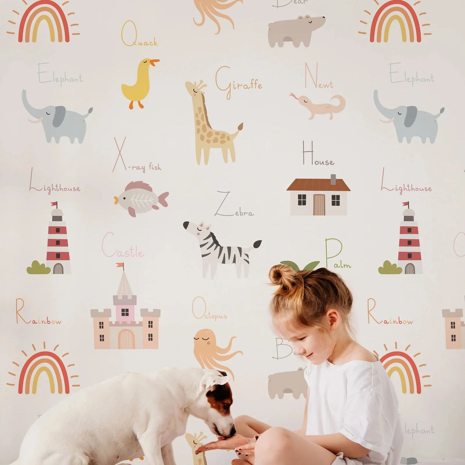 Papel de Parede Educacional pa - Kids Education Wallpaper avaliação e preço
