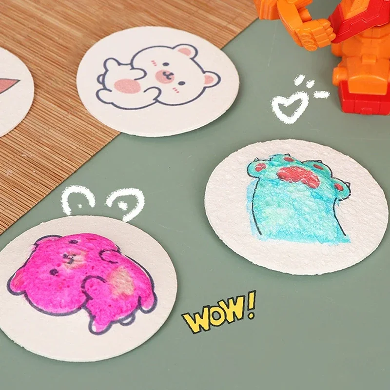 3d inchado espuma textura pint - Kids Education Drawing avaliação e preço
