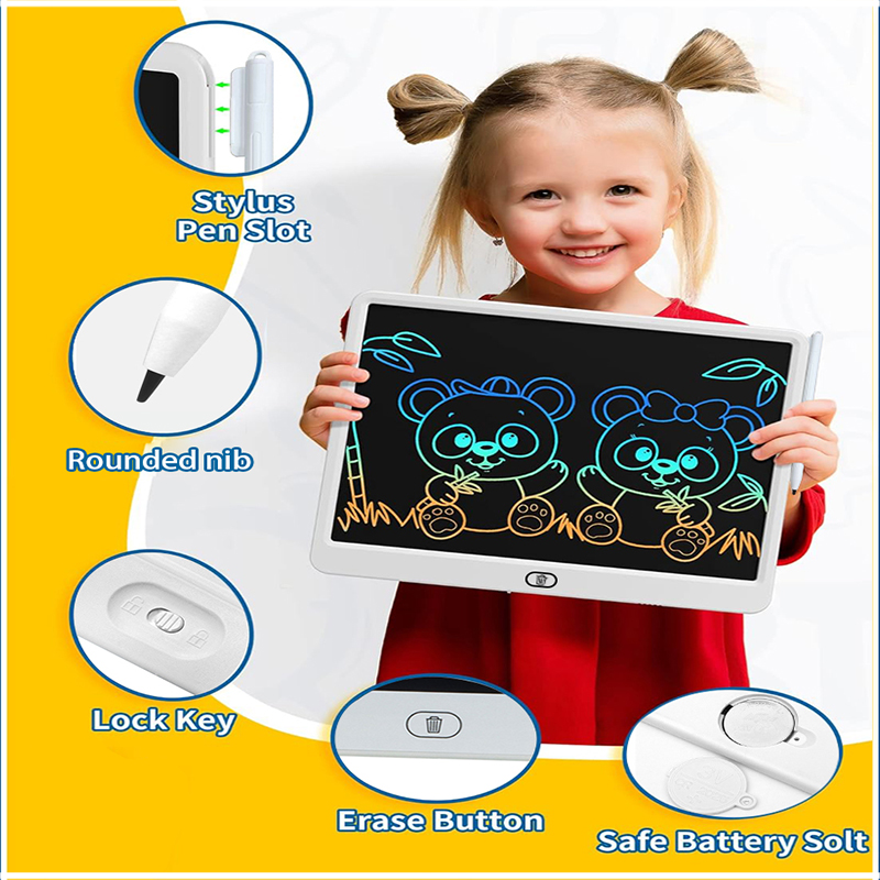 Tablet de Desenho LCD de 13/16 - Kids Education Drawing avaliação e preço