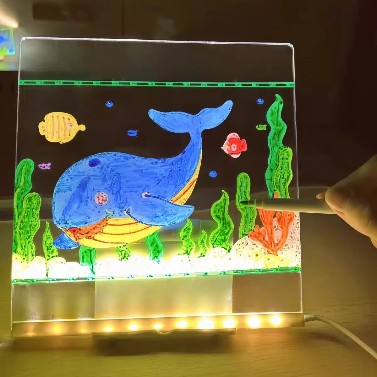 Prancha de Desenho Mágica para - Kids Education Drawing avaliação e preço
