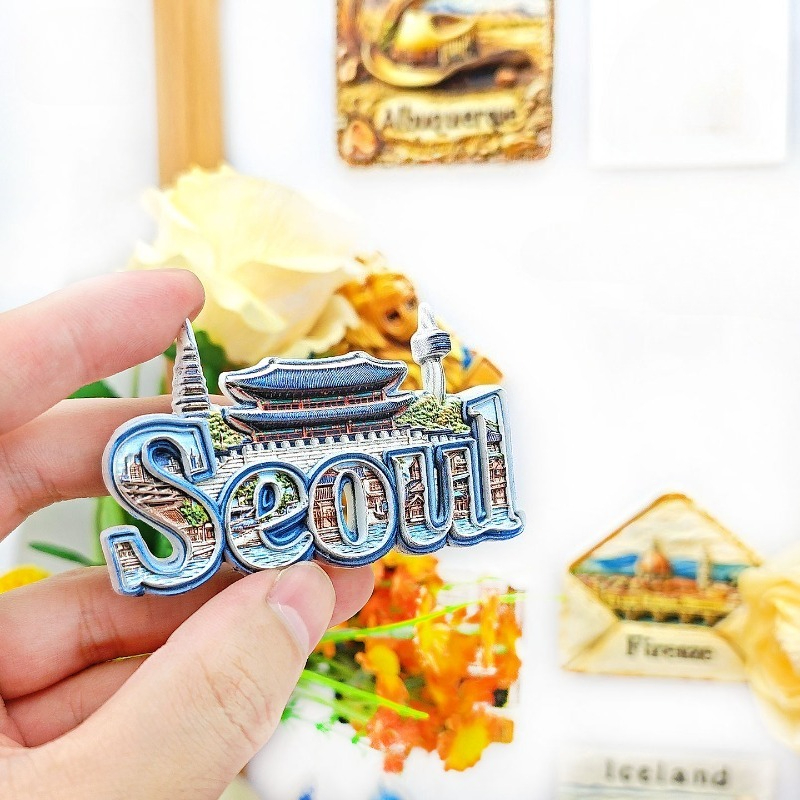 Seul Gyeongbok Shank & Namsan  - Magnetic Letter Board avaliação e preço