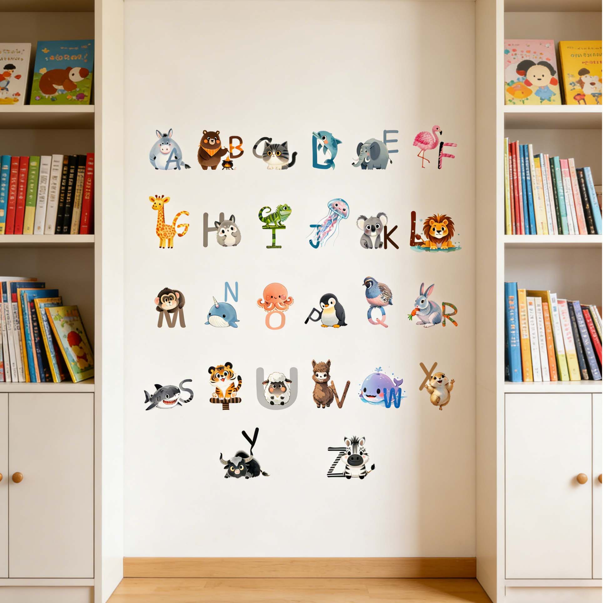 Adesivos de Parede do Alfabeto - Kids Education Center avaliação e preço