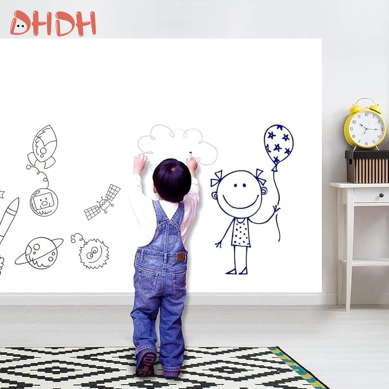 Rolo de Papel para Pintura Inf - Kids Education Wallpaper avaliação e preço