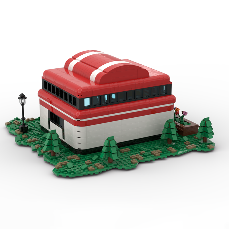 1404 pçs moc centro pet modelo - Kids Education Center avaliação e preço